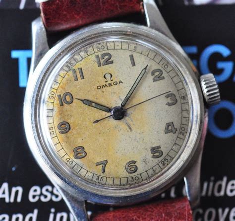 omega military watch for sale|1940s omega military watch.